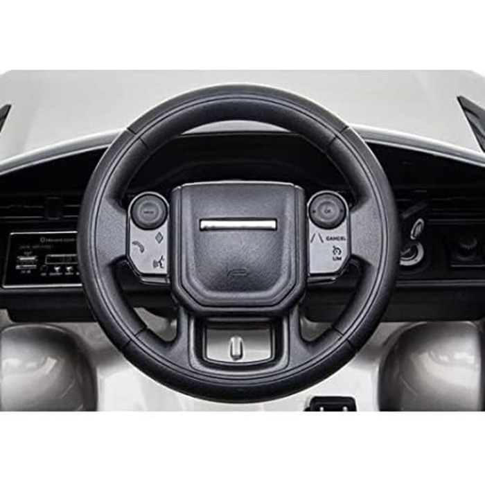 Дитячий електромобіль Range Rover Evoque 12V, ліцензійний, білий
