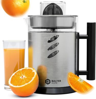 Бальтер Швидкий Соковичавник: Великий отвір 135 мм, 300 Вт, для овочів та фруктів, BPA Free, тихий (ZP-03)
