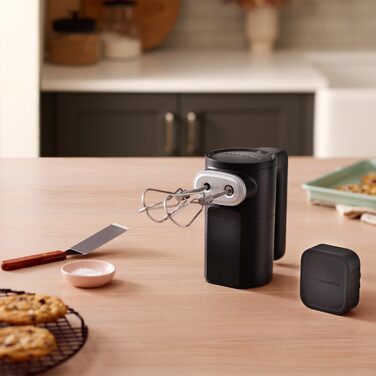 Ручний міксер Kitchenaid Go бездротовий, 7 швидкостей, акумуляторний, чорний