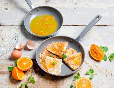 Сковорода GreenPan Melbourne з керамічним покриттям, індукційна, 30 см, алюміній, кварц сірий