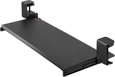 Висувна платформа для клавіатури VEVOR під стіл, 680 x 280 мм, з міцною C-клемою, для дому та офісу