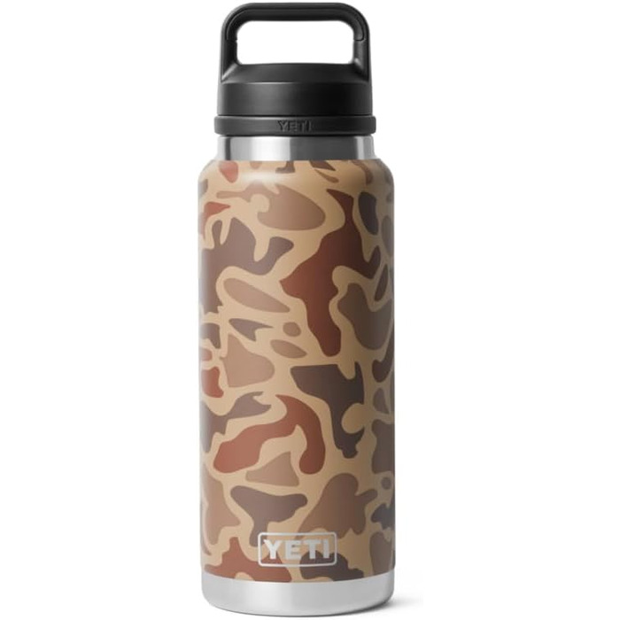 Термос YETI Rambler з кришкою Chug, 1 л (Wetlands Camo)
