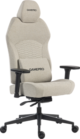 Крісло ігрове GamePro GC760LG Fabric Light Gray