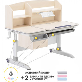 Дитячий стіл ErgoKids Romana MG Multicolor (арт. Evo-70 MG/MC)