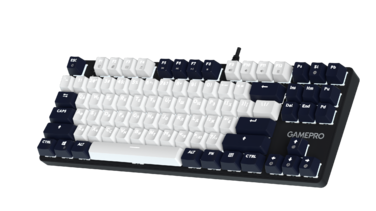 Дротова механічна клавіатура GamePro Genesis Metallic (MK110B) 87% Red switches