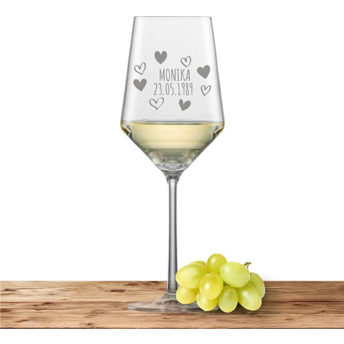 Келих для білого вина Schott Zwiesel PURE (серце в колі) - макс. 60 символів
