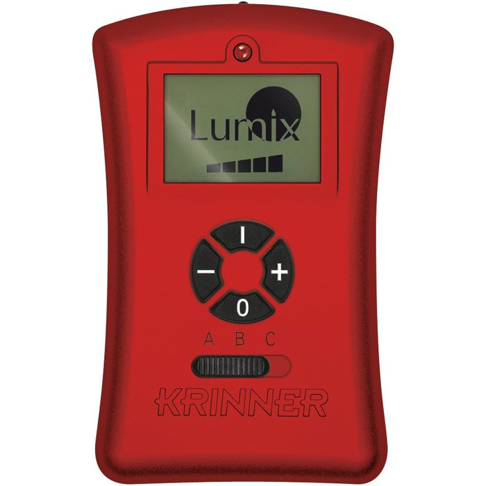 Krinner LUMIX Deluxe: Бездротові LED-свічки на ялинку, набір 10 шт., з пультом IR, 5 рівнів димування, ефект мерехтіння, червоний, арт. 74346