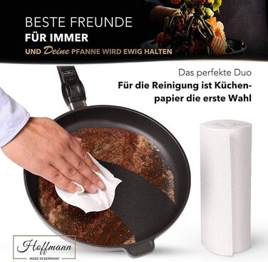 Вок-сковорода Hoffmann великий для індукції 32 см я Зроблено в Німеччині я придатний для використання в духовці при температурі до 240 градусів Я вок-сковорода Я 100 без викривлення