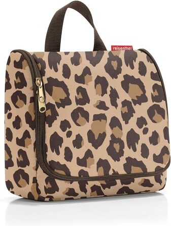 Сумка-органайзер Reisenthel Toiletbag Leo Macchiato Single з гачком, водонепроникний матеріал