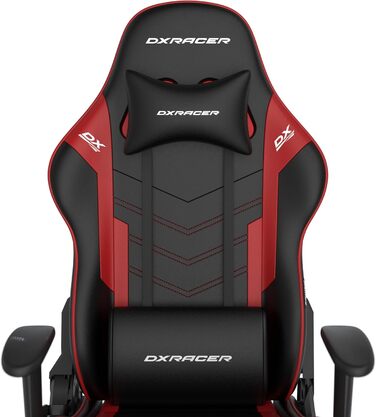 Крісло ігрове DXRacer PRINCE FD01 /N - Чорно-червоне, регульоване, ергономічне для офісу та дому