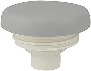 Термос Helios Wash Thermoskanne 1L: 6 годин тепла, 100% герметичний, для миття в посудомийній машині, з подвійним скляним вкладишем (сірий)