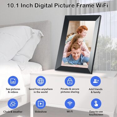 Frameo Цифровий фоторамка WiFi 10.1