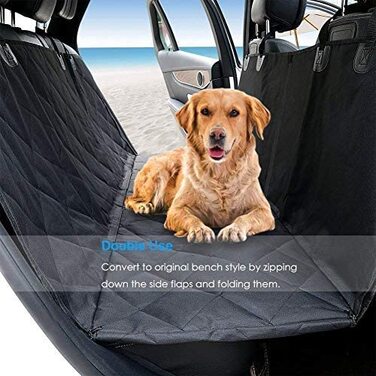 Стійка для собак в багажнику HelpAess водонепроникна, стійка до подряпин, нековзна, виготовлена з високоякісного матеріалу 600D Oxford (A)