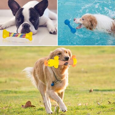 Набір іграшок для собак McNory, інтерактивна мотузкова іграшка для домашніх тварин, з натуральної бавовни, міцна, для малих та середніх собак (15 шт.)
