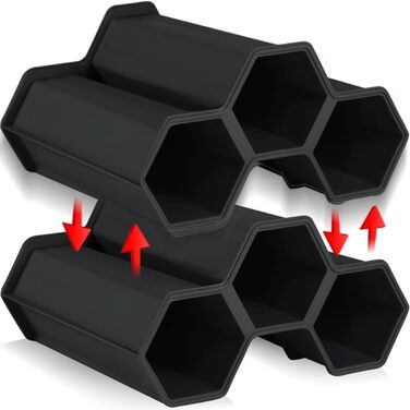 Стійка для вина Stimo на 12 пляшок, пластикова, розширювана, стелаж для напоїв