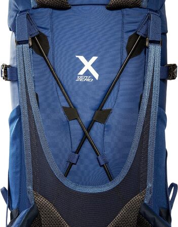 Туристичний рюкзак Tatonka Storm 20л RECCO з вентиляцією спини та дощовиком - Легкий, зручний рюкзак для походів з відбивачем RECCO - без PFC - (20 літрів, темно-синій)