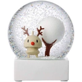 Скандинавський дизайн-Сніговий кугель-arge Snowman Snow Gobe - Газ / ідея подарунка на Різдво - (Рудольф, л.)