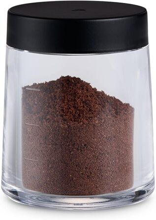 Кавомолка Tchibo ручна, керамічний жорно, регульований помел, срібна