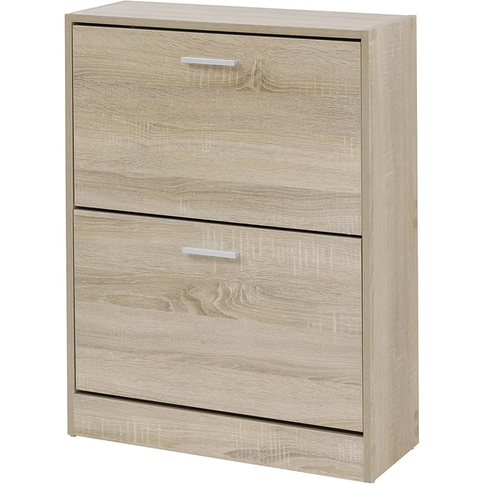 Шафа для взуття Baroni Home з меламіну, 12 пар, 2 дверцята, 24x63x81 см
