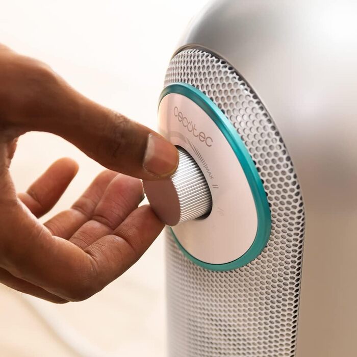 Обігрівач керамічний Cecotec ReadyWarm 10050 Top Ceramic Pro, 2200 Вт, з осциляцією, 3 режими, світло, безпека