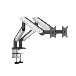 Настільне кріплення для двох моніторів Anda Seat Stealth PRO II Duo 17’’-42’’ Black & White