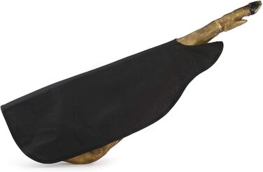 Підставка для шинки LepantoHouse Hammon, медовий колір, з ножем та кришкою, для дому та ресторану, чорний колір