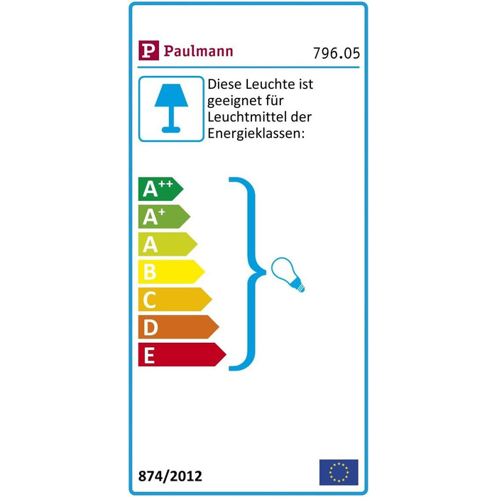 Торшер Paulmann 79615 Neordic Nordin E27, макс. 20 Вт, матове золото, мармур/метал, без лампочки