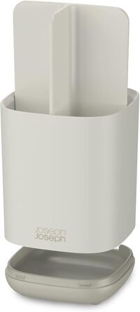 Набір для ванної кімнати Joseph Joseph Bathroom Beauties: миска, тримач для зубних щіток та дозатор мила, нержавіюча сталь, бежевий