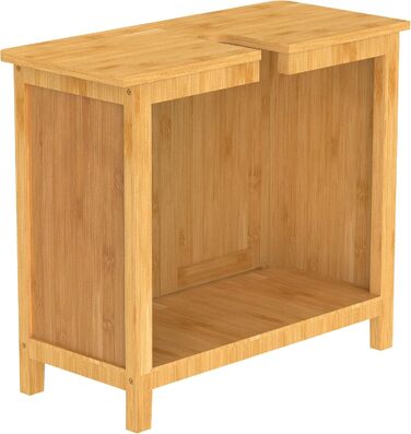 Підставка для ніг під умивальник EISL BMBA02-BH2 з бамбука, 35x45x35 см