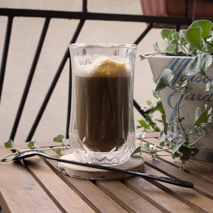 Набір келихів Hot&Cold Latte Macchiato, з подвійними стінками, боросилікатне скло, 2x280 мл