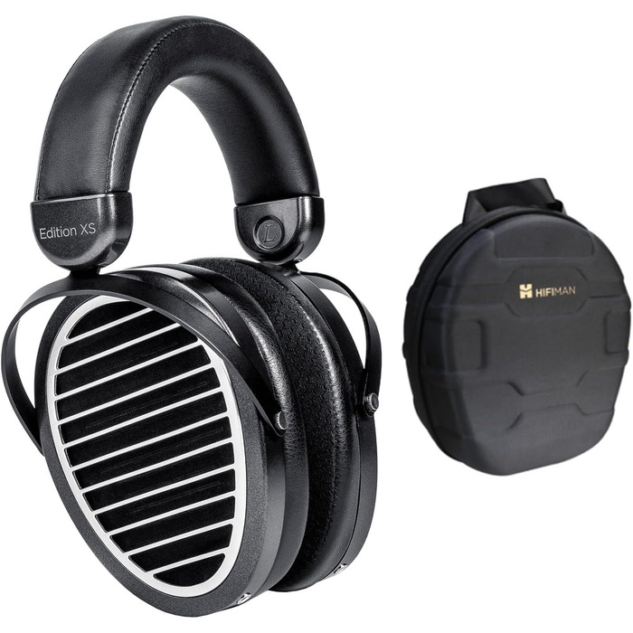 Накладні навушники HIFIMAN Edition XS з плоским магнітом дорожній чохол, чорний