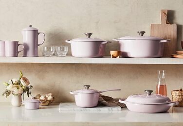 Каструля Le Creuset Heritage з кришкою, квадратна, 22.9 см, біла (Шаллот)