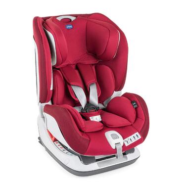 Автокрісло Chicco Seat Up 012 0-25 кг з ISOFIX, група 0/1/2 для дітей 0-6 років, зі вставкою для новонароджених, регульованим підголівником, м'якою оббивкою, Red Passion Red Passion