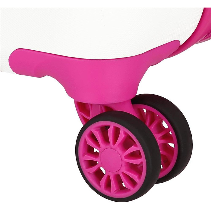 Дитяча валіза для ручної поклажі Disney Stitch Moods (50 см), жорсткий ABS-пластик, кодовий замок, 4 подвійних колеса, модель Happy