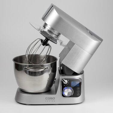 Кухонна машина CASO KM 1200 Chef: 6 літрів, 8 швидкостей, алюмінієвий корпус, преміум-якість