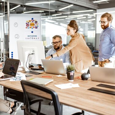 Дошка для письма Relaxdays (фліпчарт)