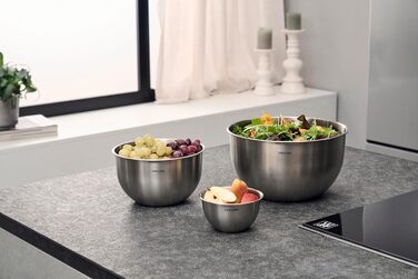 Набір контейнерів ZWILLING Fresh & Save з вакуумним насосом, 9 предметів: нержавіючі чаші M-18 см, L-24 см, пакети, насос