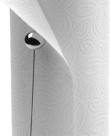 Тримач для паперових рушників WMF Gourmet, вертикальний, нержавіюча сталь Cromargan, 31 см, універсальний органайзер для кухні