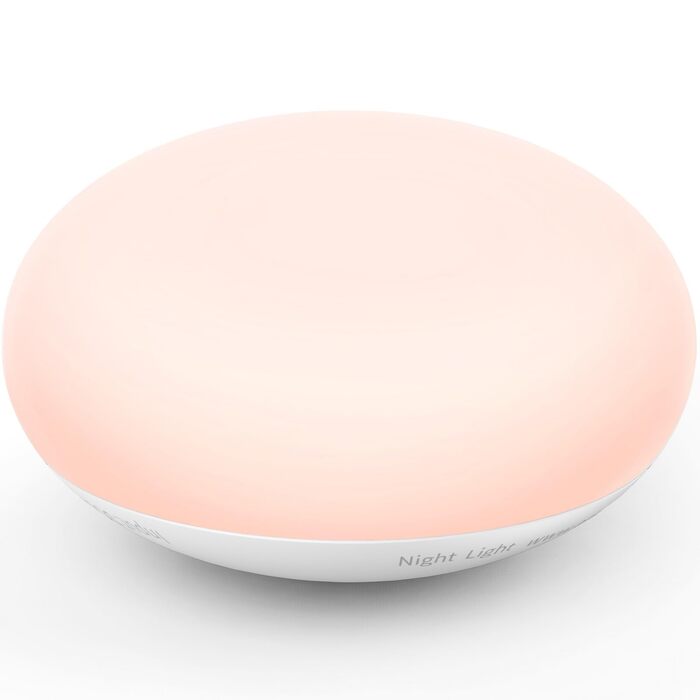 Нічник дитячий Baby Nachtlicht для годування та пеленання, силіконовий, з регулятором яскравості, без BPA, білий