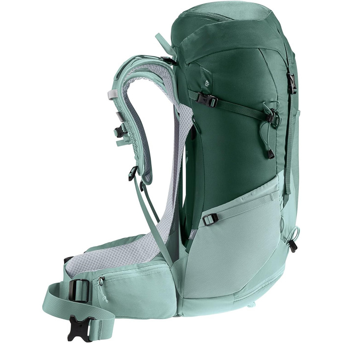 Жіночий туристичний рюкзак deuter Futura 30 Sl (1 упаковка) (Forest-Jade, 30 літрів, комплект з туристичним рюкзаком)