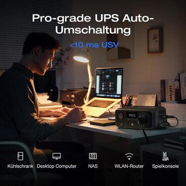 Портативна електростанція EcoFlow RIVER 3 з сонячною панеллю 45 Вт, акумулятор LFP 245 Вт·год, потужність до 600 Вт, GaN для збільшення часу роботи, <10 мс UPS, компактний сонячний генератор для кемпінгу та відпочинку на природі