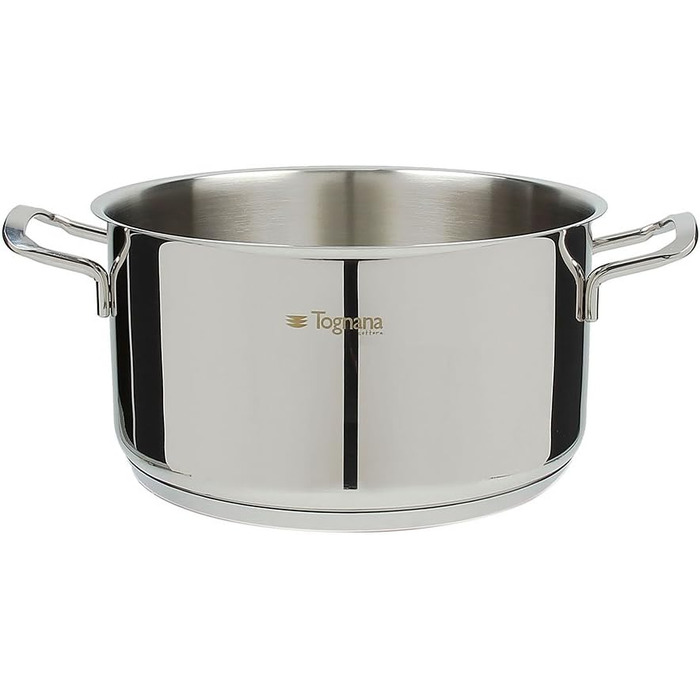 Набір посуду Tognana Vanitosa з нержавіючої сталі, 9 предметів: 3 каструлі, 1 сотейник, 1 сковорода, 4 кришки