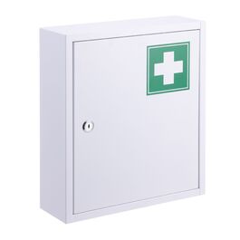 Шкафчик для медикаментів Relaxdays із замком та хрестом