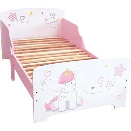 Дитяче ліжко Fun House 713044 Єдиноріг, біле, від 3 років