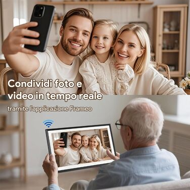 Цифровий фоторамка 15.6