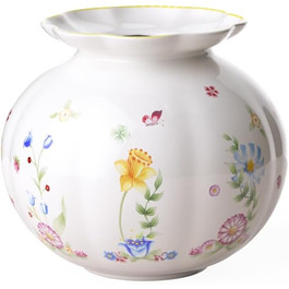 Ваза Villeroy & Boch Spring Awakening, велика, біло-кольорова, для декору Великдня, преміум-порицелан, стиль Landhaus & Rustikal