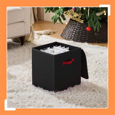 Коробка для зберігання новорічних кулі