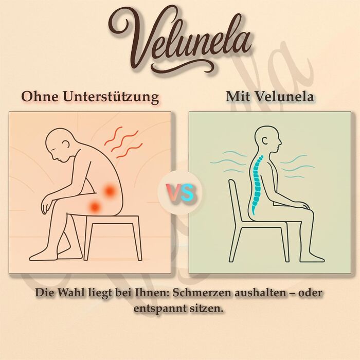 Гелеве сидіння з піною Memory Foam, сертифіковане IGR – ергономічне, знімає напругу, для спини – для офісу, авто, дому (сірий)