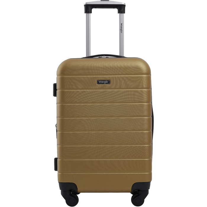 Набір валіз Wrangler Smart з тримачем для напоїв та USB-портом, 2 шт. (дерев'яний дрон)