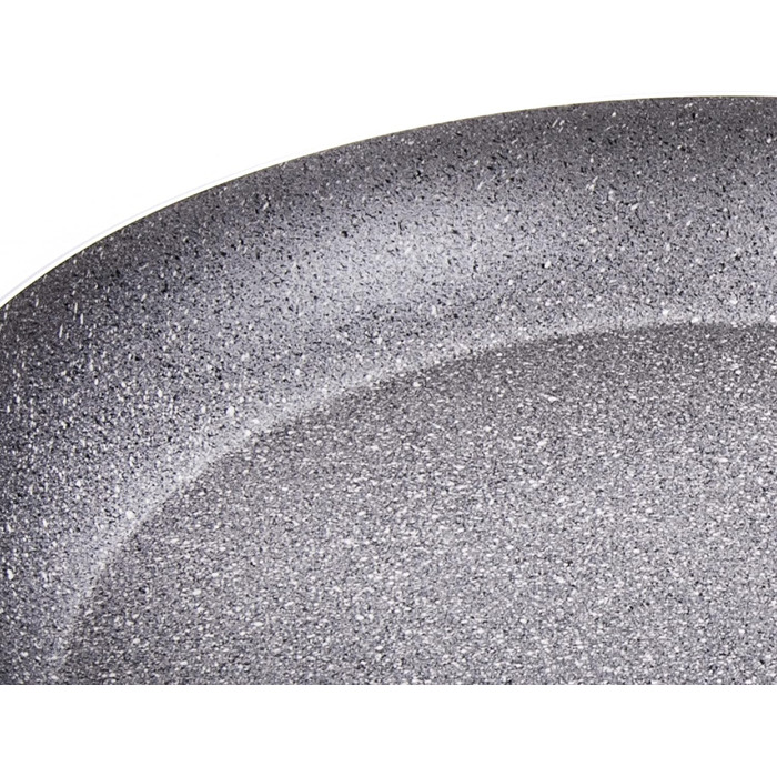 Сковорода Moneta Profi Stone, алюміній, срібло, 32 см